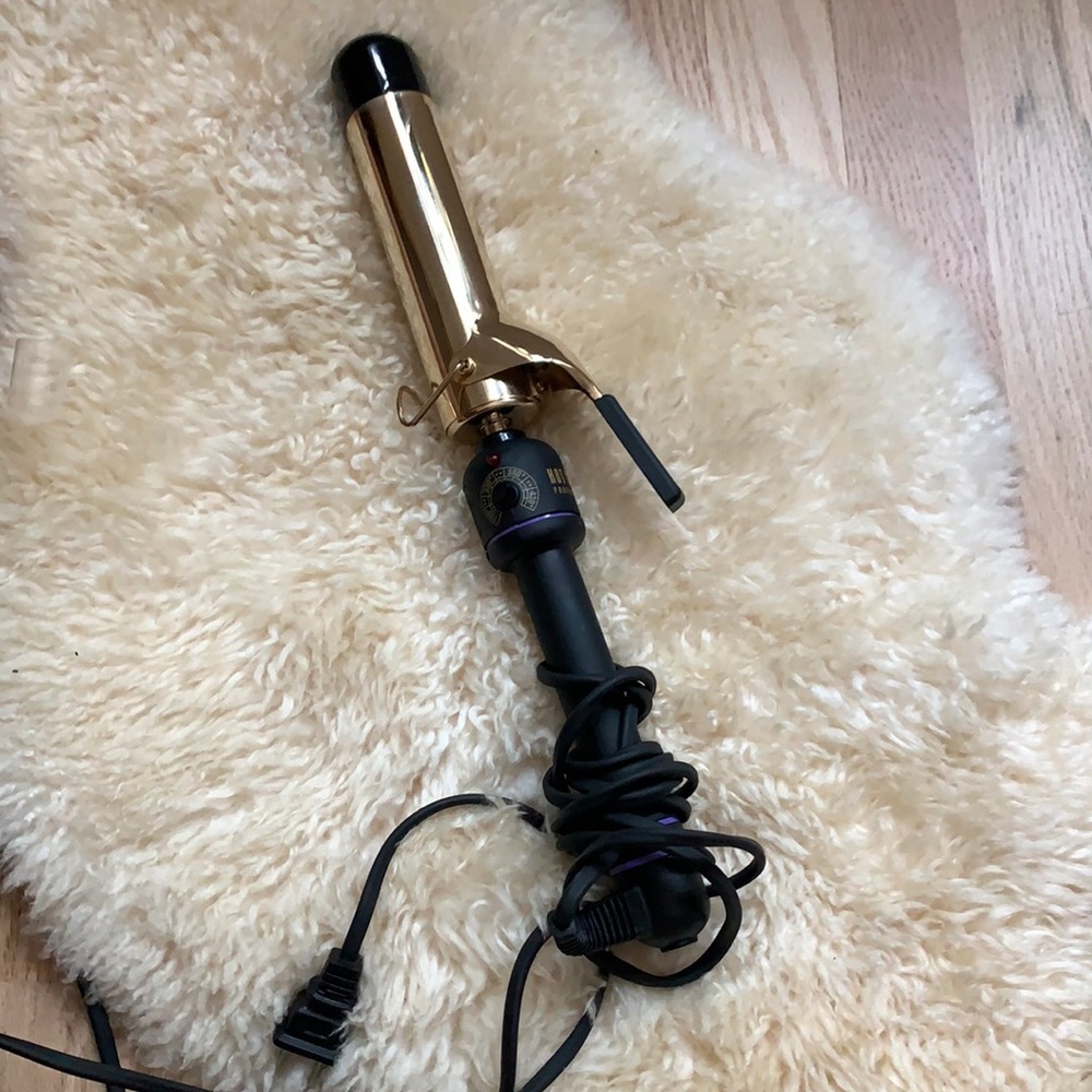 1.5” hot tools 24k gold curling iron